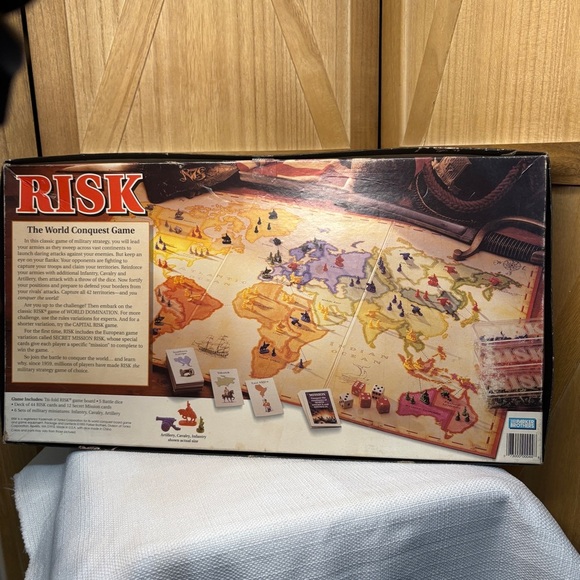 Risk Board Game - Classic Strategy Game - Picture 2 of 6
